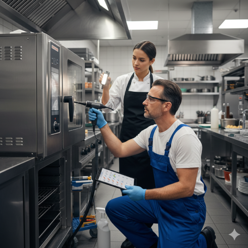 Checklist de manutenção para fornos profissionais em restaurantes